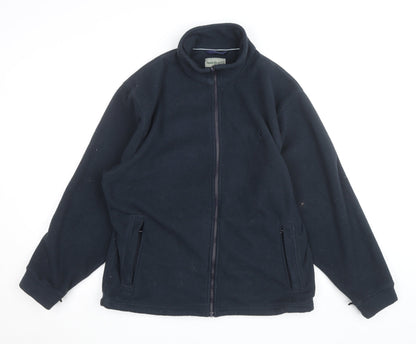 Hawkshead Active Men's Black Fleece Jacket Size M Full Zip Outdoor