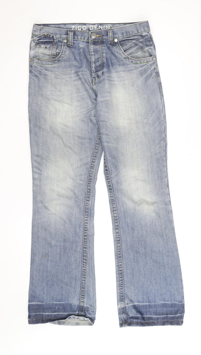 Zico Denim Men's Blue Straight Fit Jeans Size L 34x32