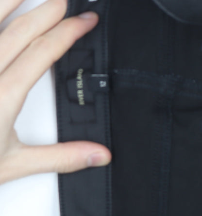 River Island Women’s Black Skinny Jeans Size 12 Stretch Denim