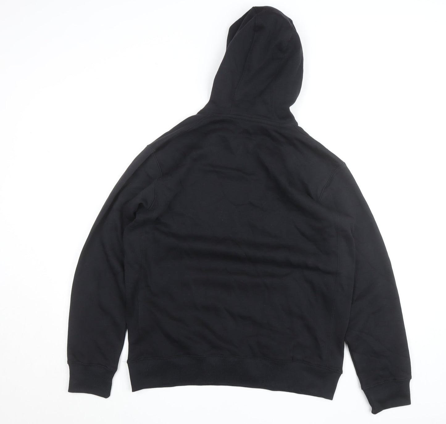 Nike Men's Black M Basic Hooded Activewear Pullover Jacket