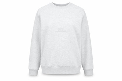 Zara Women Grey Crew Neck Pullover Sweatshirt Size L
