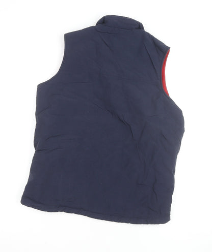St. Bernard Men's Blue Fleece Lined Bodywarmer Waistcoat Size S