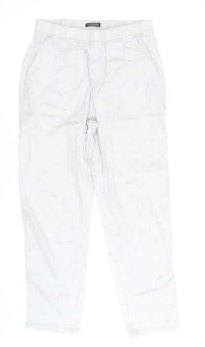 Dunnes Men’s Grey Regular Fit Cargo Elastic Waist Trousers M