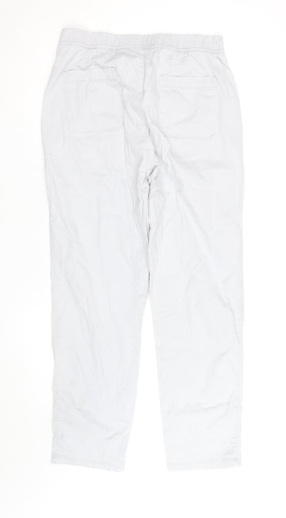 Dunnes Men’s Grey Regular Fit Cargo Elastic Waist Trousers M