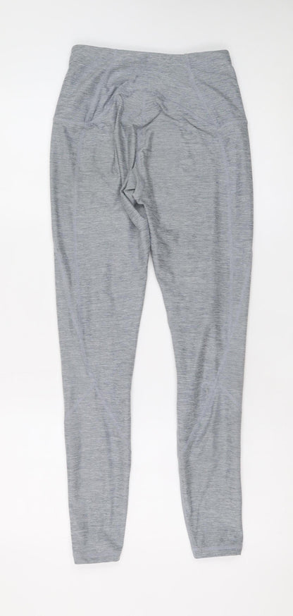 MP Women's Grey High Waist Ankle Leggings Size S Stretch Fit