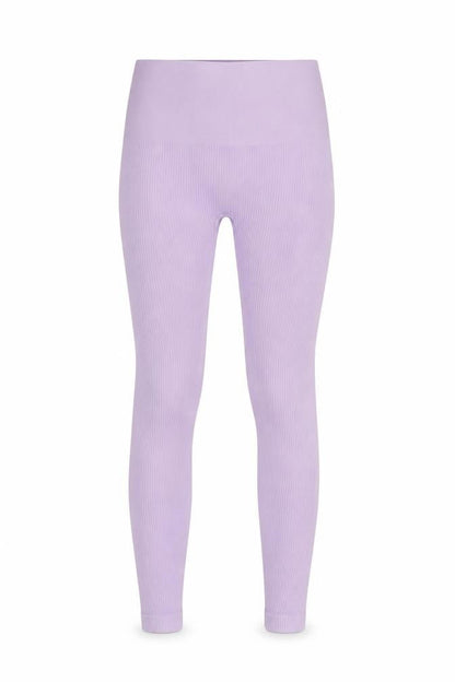 Stradivarius Women Purple Seamless High Rise Leggings Size S