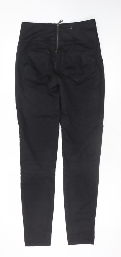 Pieces Women Black High Rise Stretch Jegging Jeans Size S