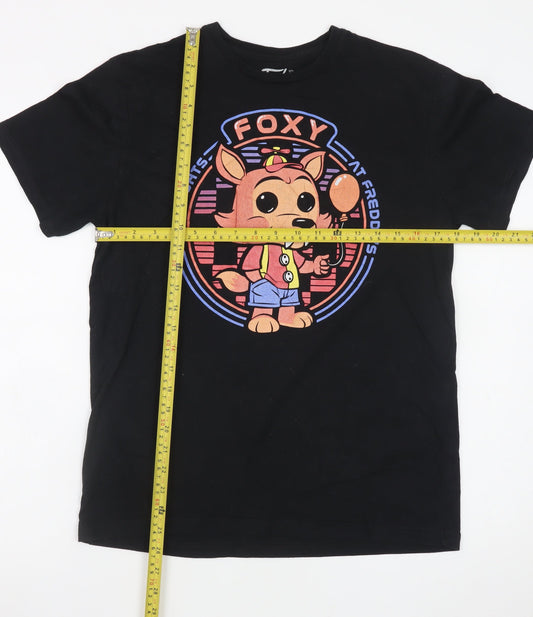 Funko Five Nights at Freddy's Foxy Black Men's M Graphic T-Shirt