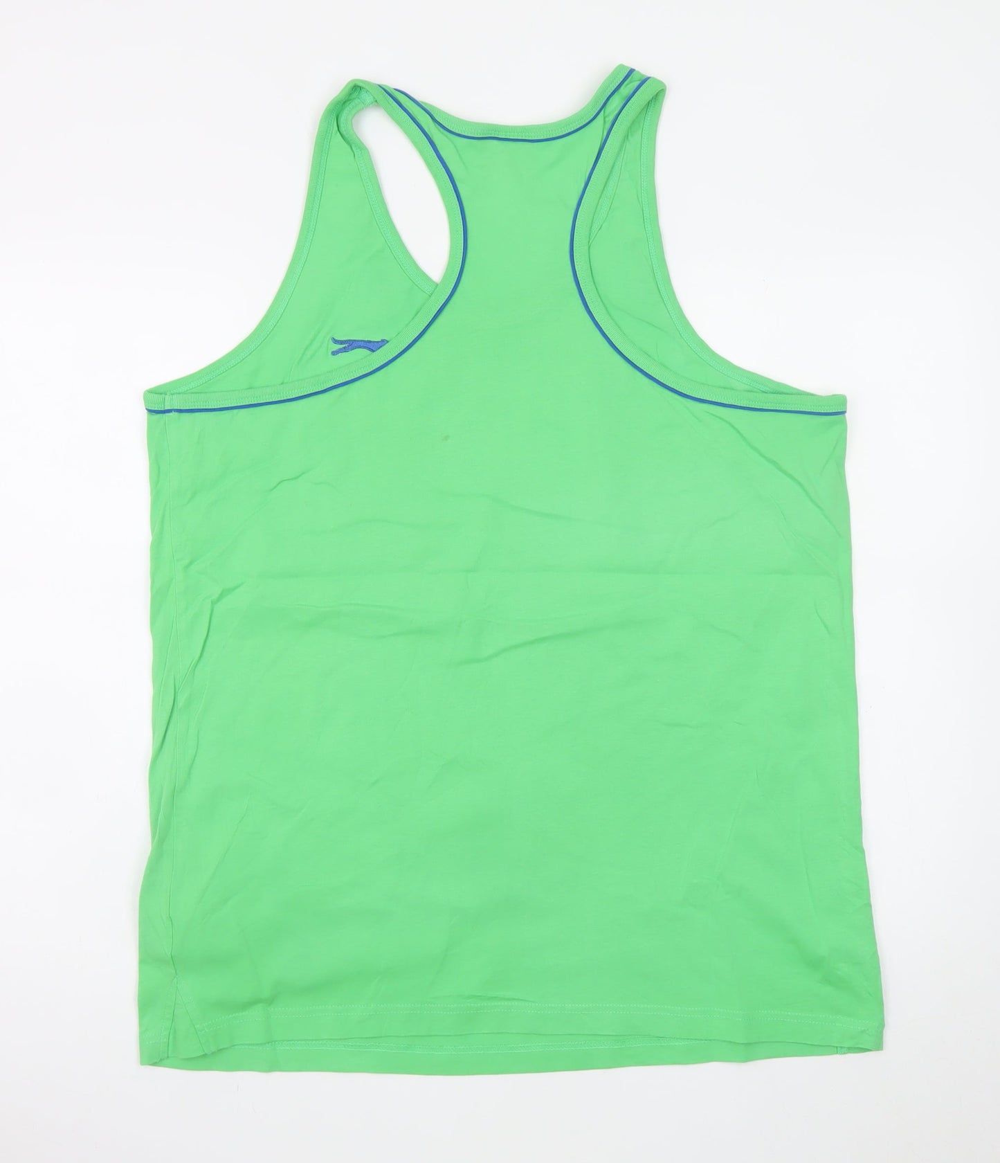 Slazenger Men's Green XL Sleeveless Athletic T-Shirt