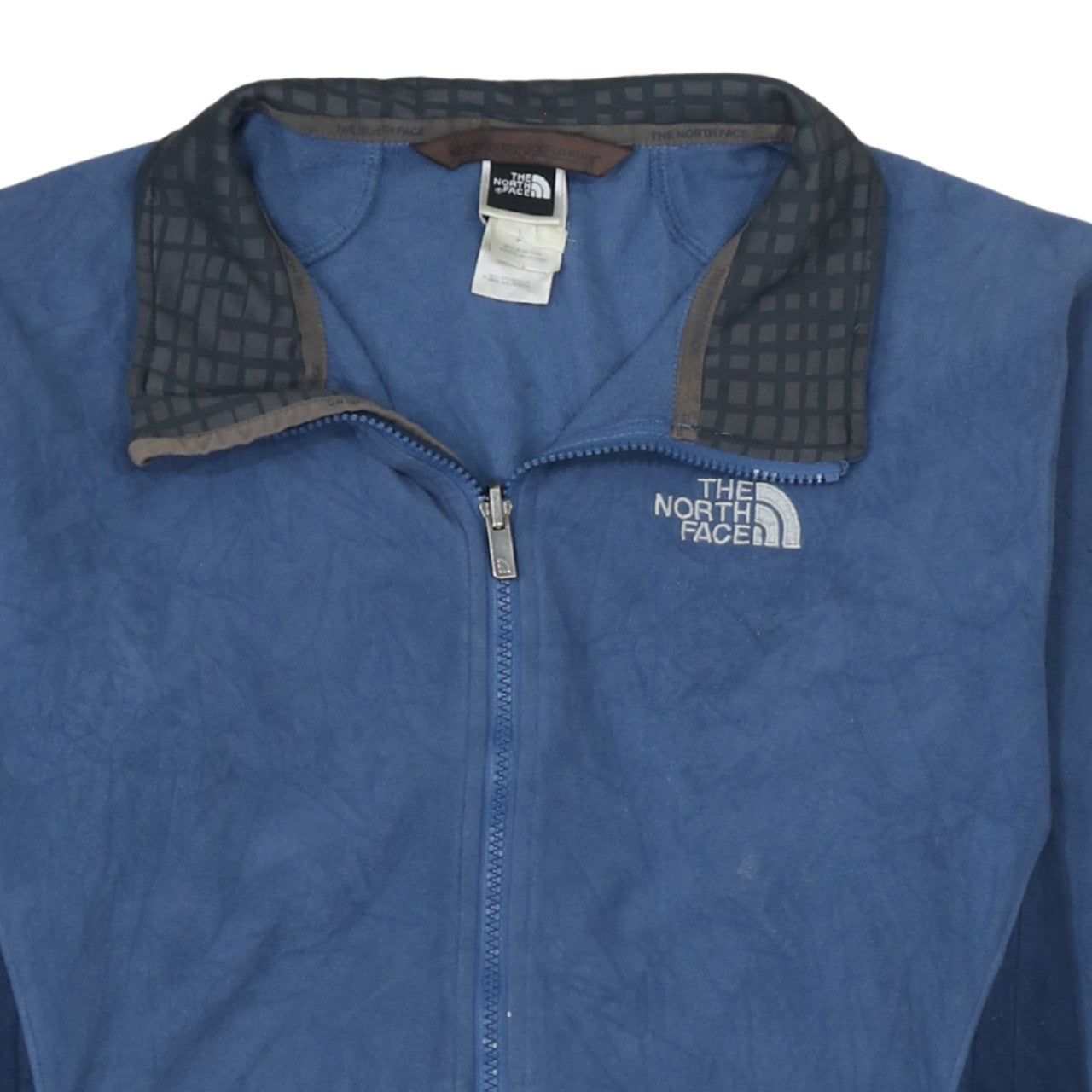 The North Face Men's Blue Full Zip Fleece Jacket Size S