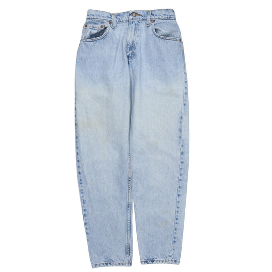 Levi's 551 Women's Light Blue Relaxed Fit High Rise Tapered Jeans Size 6
