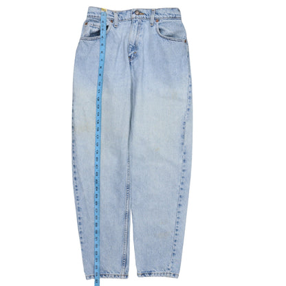 Levi's 551 Women's Light Blue Relaxed Fit High Rise Tapered Jeans Size 6