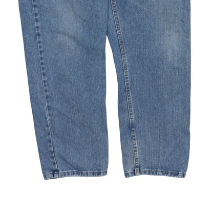 Wrangler Men Blue 36x30 Regular Fit Straight Denim Jeans