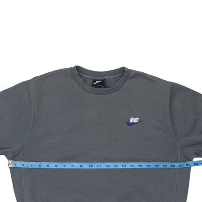 Nike Men's Grey Pullover Crew Neck Sweatshirt Size S