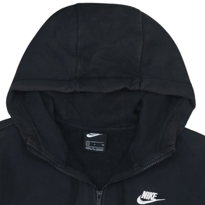 Nike Men's Black Full Zip Hoodie Sweatshirt Size S