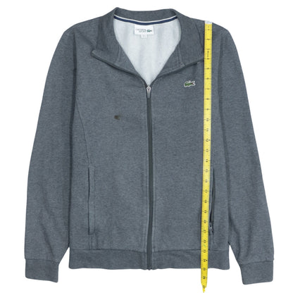 Lacoste Sport Men's Grey Full Zip Sweatshirt Size M