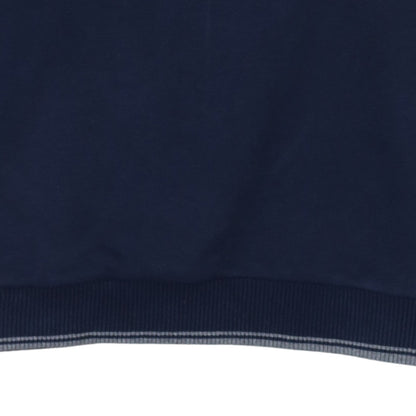 Fila Men's Blue Cotton Blend Crew Neck Pullover Sweatshirt L