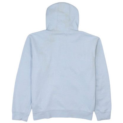 Fila Women Light Blue Pullover Hoodie XL Cotton Blend Logo