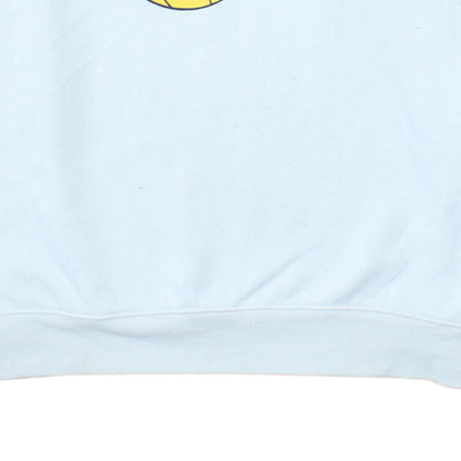 NBA Los Angeles Lakers White Sweatshirt Women's M Crew Neck Pullover