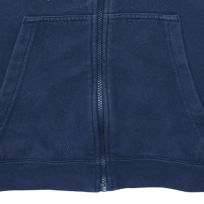 Nike Men's Blue Full Zip Hoodie Size M Sportswear Fleece