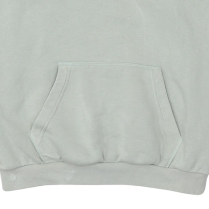 Adidas Women’s Beige Hooded Pullover Sweatshirt UK 14 Logo Print