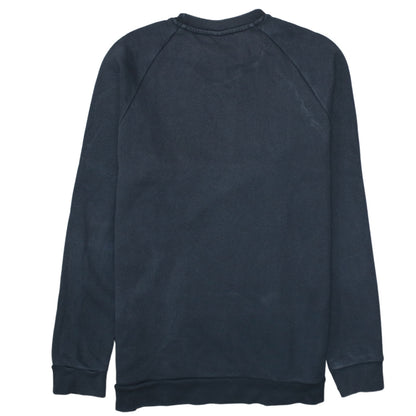 Adidas Men's Black Small Pullover Sweatshirt Crew Neck Logo