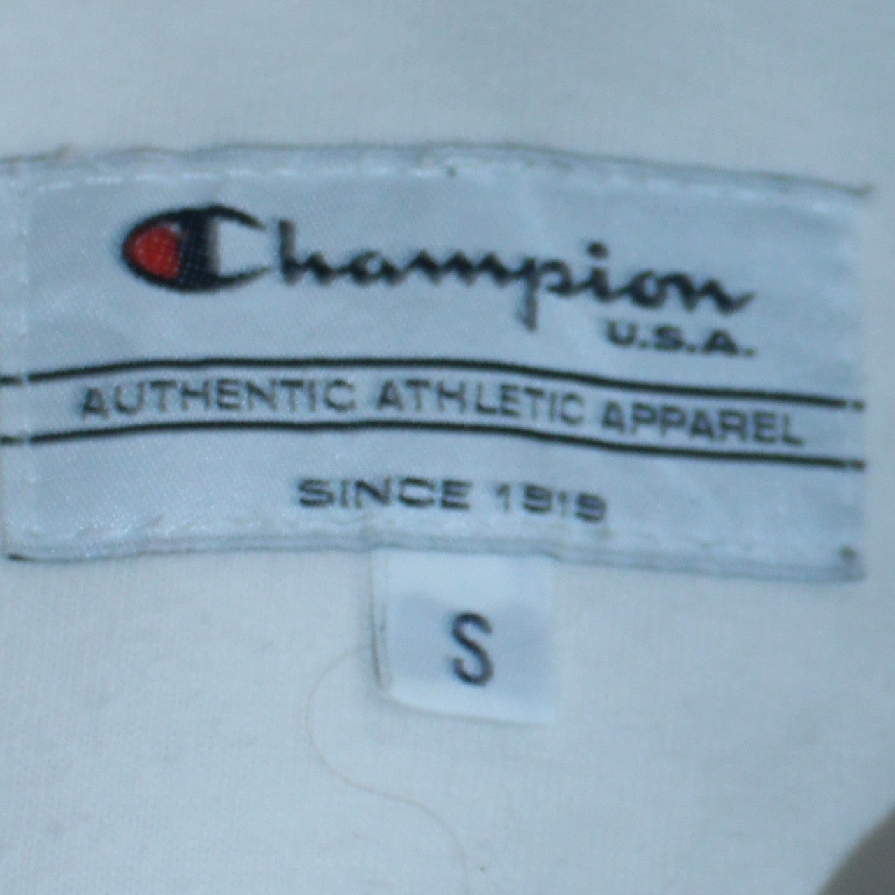 Champion Men's White Short Sleeve Hooded T-Shirt Size S