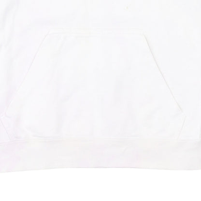 Champion Men's White Short Sleeve Hooded T-Shirt Size S