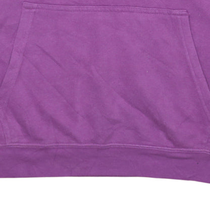 H&M Girls Purple Anime Graphic Pullover Hoodie 13-14 Years