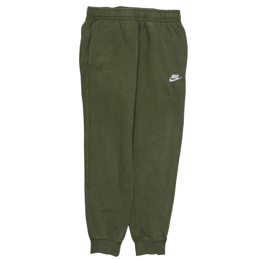 Nike Men's Green XS Jogger Sweatpants Fleece Tapered Fit