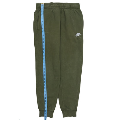 Nike Men's Green XS Jogger Sweatpants Fleece Tapered Fit