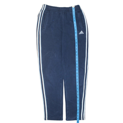 adidas Boys Blue 13-14 Years Track Pants with Side Stripes