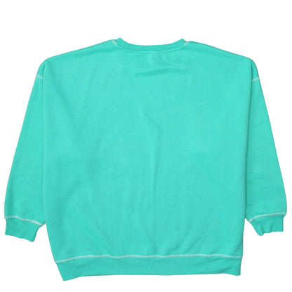 Disney x Primark Women's Green Mickey Pluto XL Sweatshirt