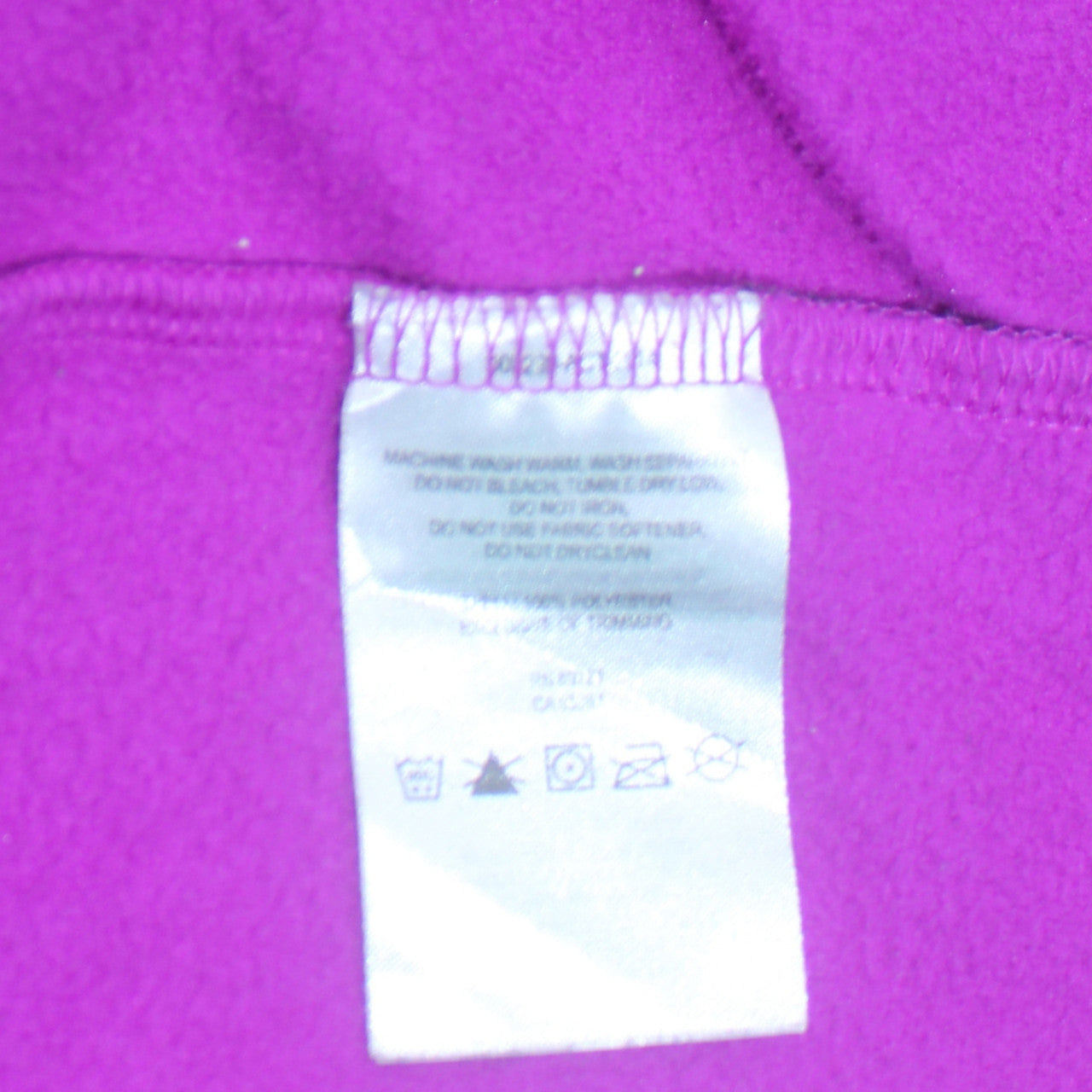 Columbia Women’s Purple Titanium Fleece 1/4 Zip Pullover Sweatshirt Size L