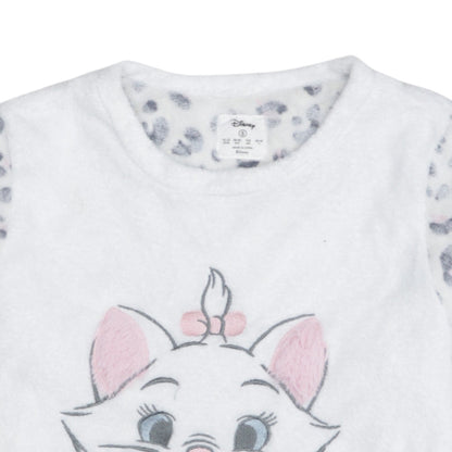 Disney Women’s White Marie Fleece Nightshirt Size 10-12