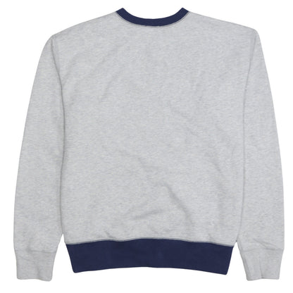 Polo Ralph Lauren Men's Grey Crew Neck Button Sweatshirt Size S