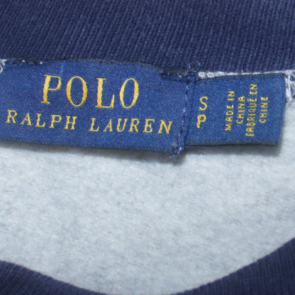 Polo Ralph Lauren Men's Grey Crew Neck Button Sweatshirt Size S