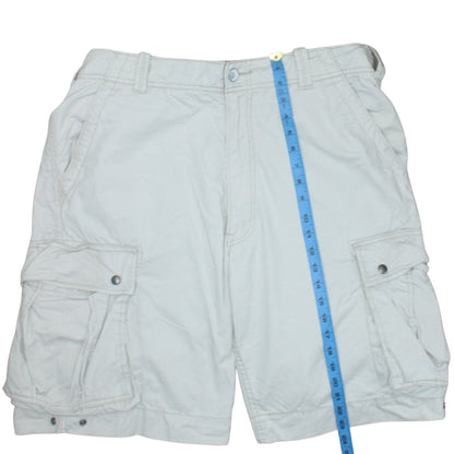 Levi's Men's Beige Cargo Shorts Size L W36 100% Cotton