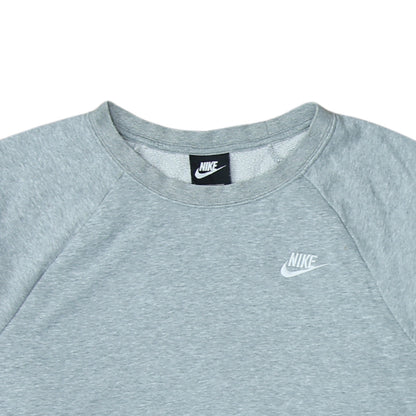 Nike Men's Grey XL Crew Neck Pullover Sweatshirt Regular Fit
