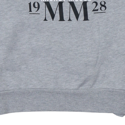 Primark Cares Women Grey Mickey Mouse Pullover Sweatshirt 2XS