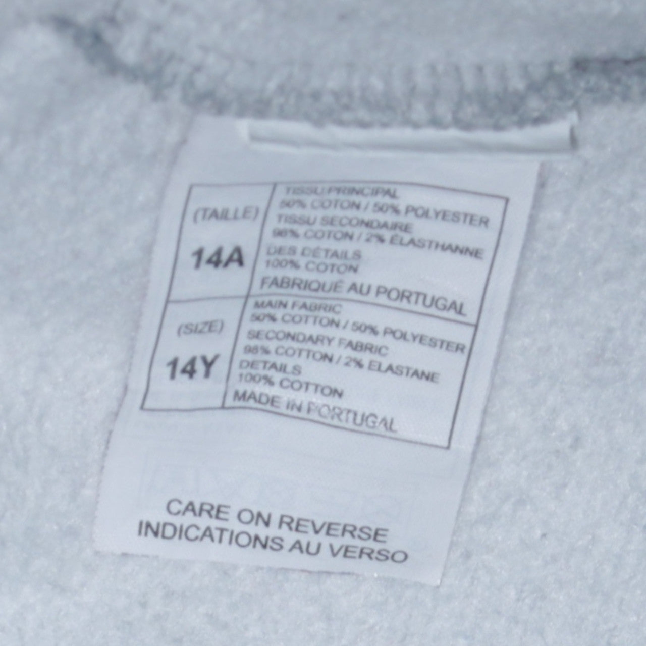 Disneyland Paris Boys Grey Mickey Hoodie 14 Years Pullover Cotton Blend
