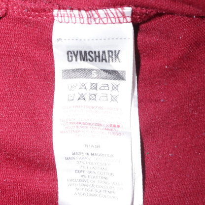 Gymshark Women's Red Jogger Sweatpants Size S Viscose Blend Activewear