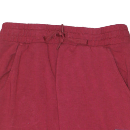 Gymshark Women's Red Jogger Sweatpants Size S Viscose Blend Activewear