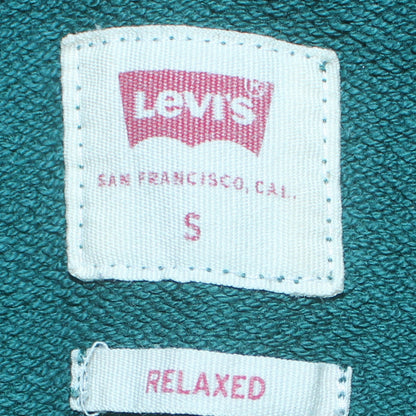 Levi's Men's Green Pullover Relaxed Fit Hoodie Size S