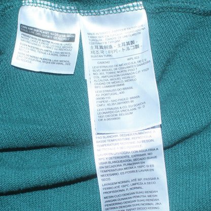 Levi's Men's Green Pullover Relaxed Fit Hoodie Size S