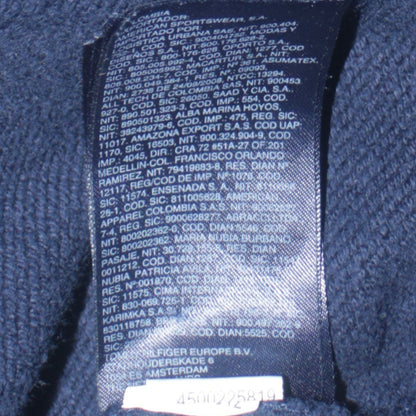 Champion Men’s Blue Pullover Hoodie Small Logo Fleece Sweatshirt