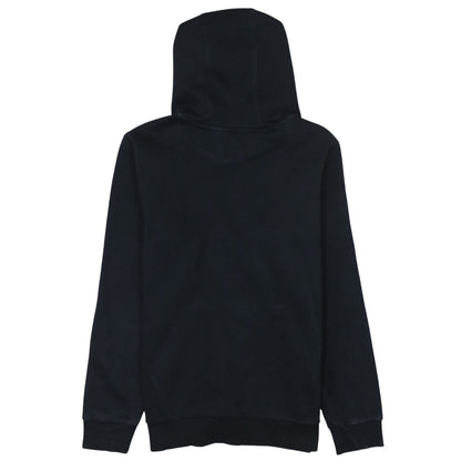 Adidas Boys Black Pullover Hoodie Size 13-14 Years Cotton Blend