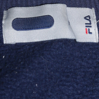 FILA Men's Blue Crew Neck Pullover Sweatshirt Size M