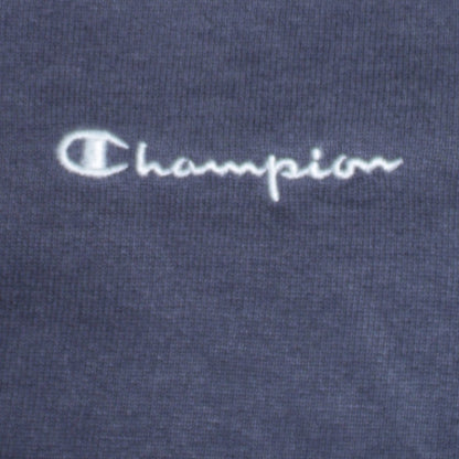 Champion Men's Blue XL Pullover Sweatshirt Crew Neck Embroidered Logo