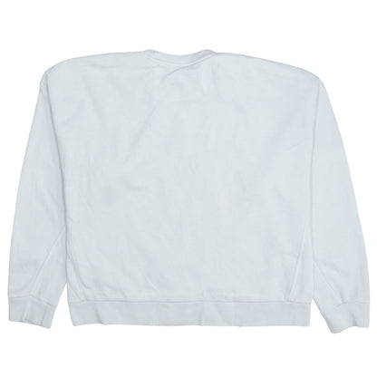 Adidas Women’s White Pullover Crew Neck Sweatshirt Size L